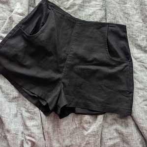 Leith Linen Shorts Sz L